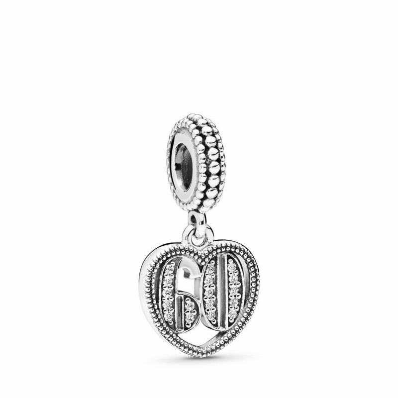 Pandora 60 Dangle Charm Clearance NZ, Sterling Silver (563470-ABS)